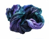 Dance of the Nigth Fairy-  lavender, purple, green, black  scarf.