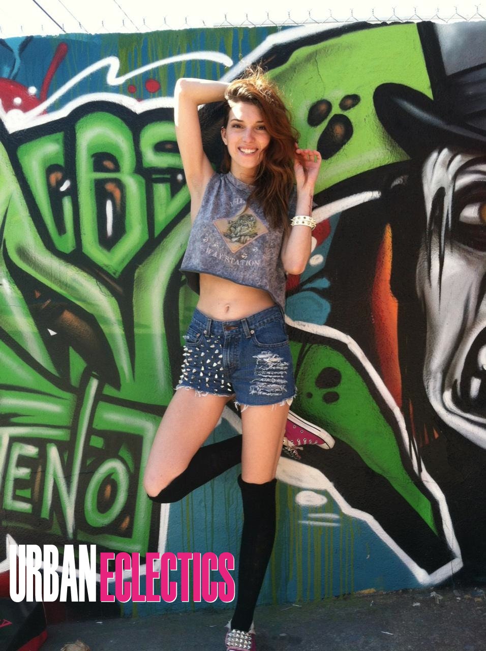 The "Dani" Ultra Spiked High Waisted Shorts