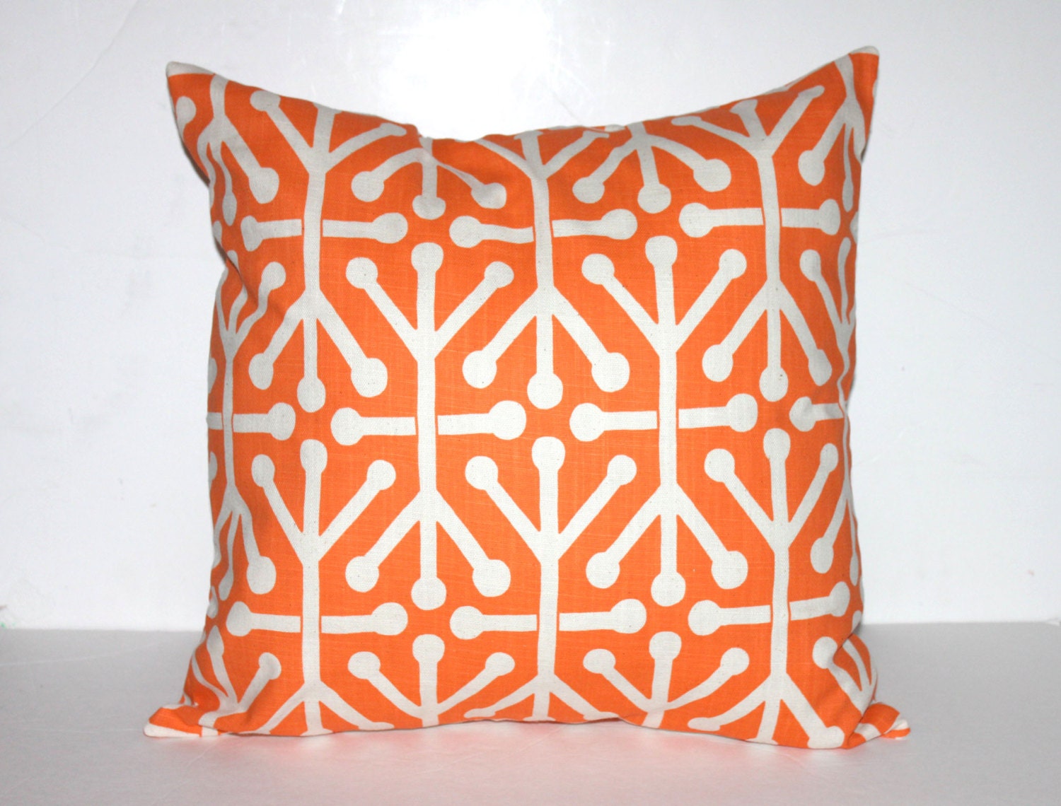 ONE - 16x16 Orange Jacks Pillow Cover - Premier Prints
