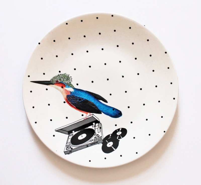 DJ Birdie plate