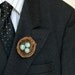 Nest Lapel Pin, Robins Egg Blue, Woodland Nest Boutonniere, Woodland Lapel Pin, Natural Woodland Wedding, Easter Spring Wedding, Turquoise