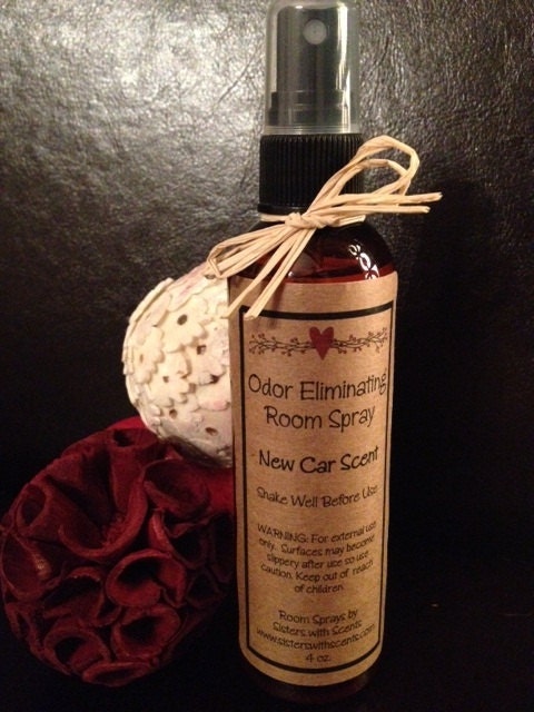 New Car Scent Odor Eliminating Spray 4 oz