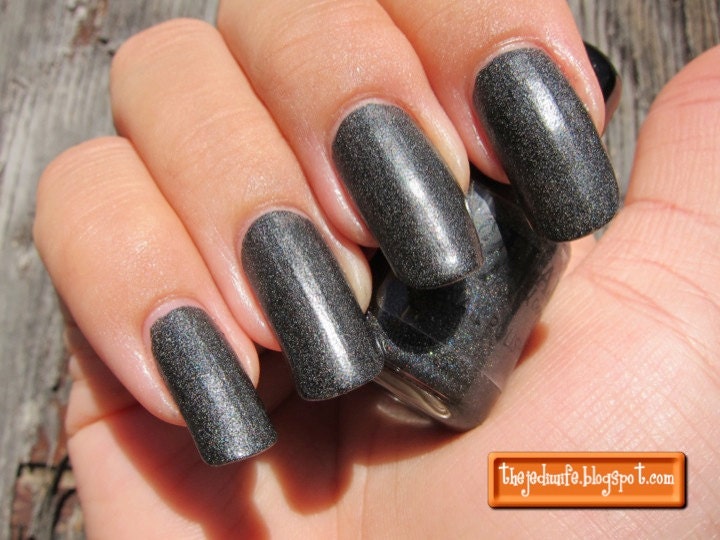 Black Beauty Holo from the Matte Love Nail Polish Collection