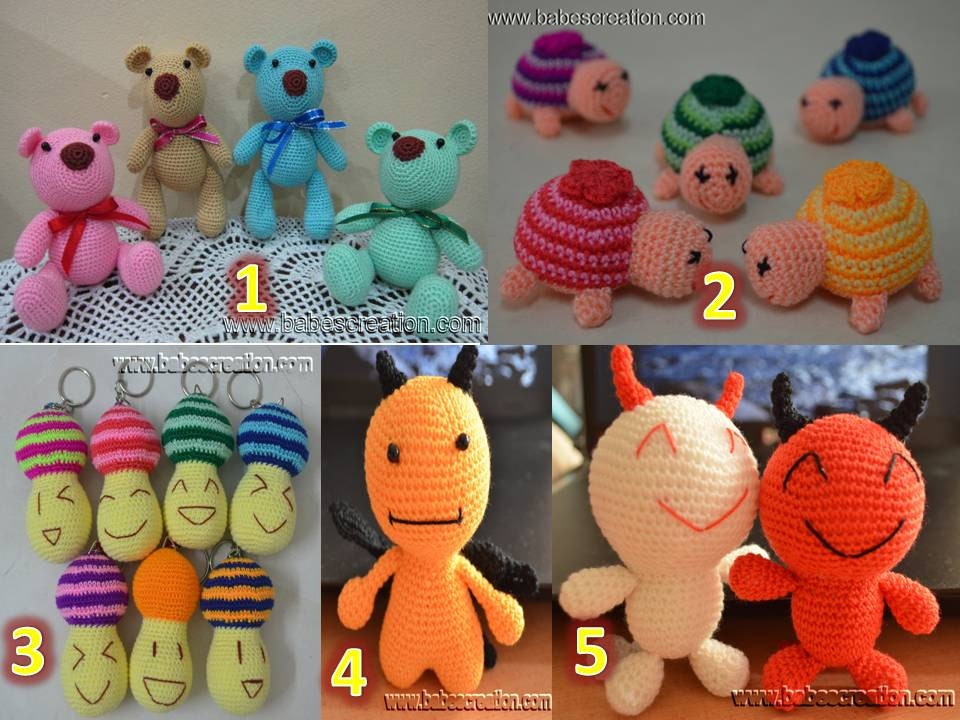 3 Amigurumi Pattern Deal - ONLY USD4.99