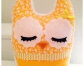 Stuffed owl- Orange Ollie