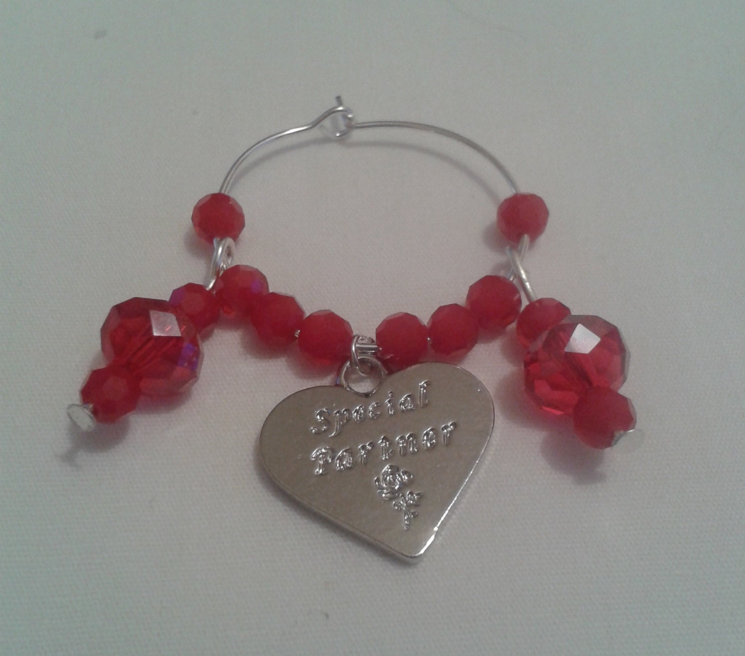 Special Partner Wine Glass Charm