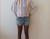 Embroidered Peasant Blouse
