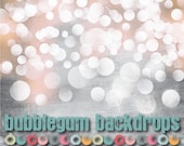Silver Iced-Bokeh - 63" x 81" w/Pole Pocket Vinyl Photography Backdrop Prop