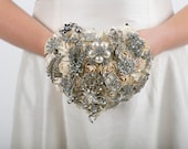 Ivory Heart Bouquet
