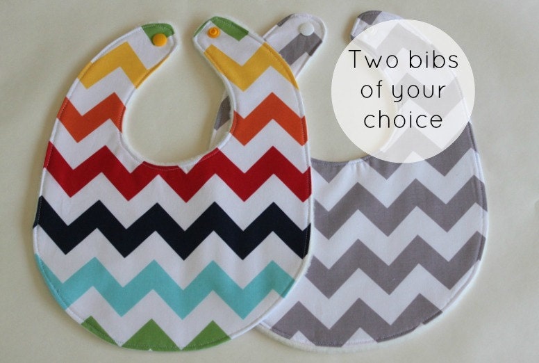 Your Choice of 2 - Baby Bibs