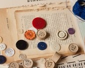 Vintage Crafting Kit for Scrapbooking, Paper Crafting, Collage, Mixed Media or DIY Vintage Weddings