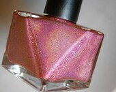 Punch Drunk Nail Polish - Fruit Punch Pink Linear Holographic - Full Size 15 ml Bottle