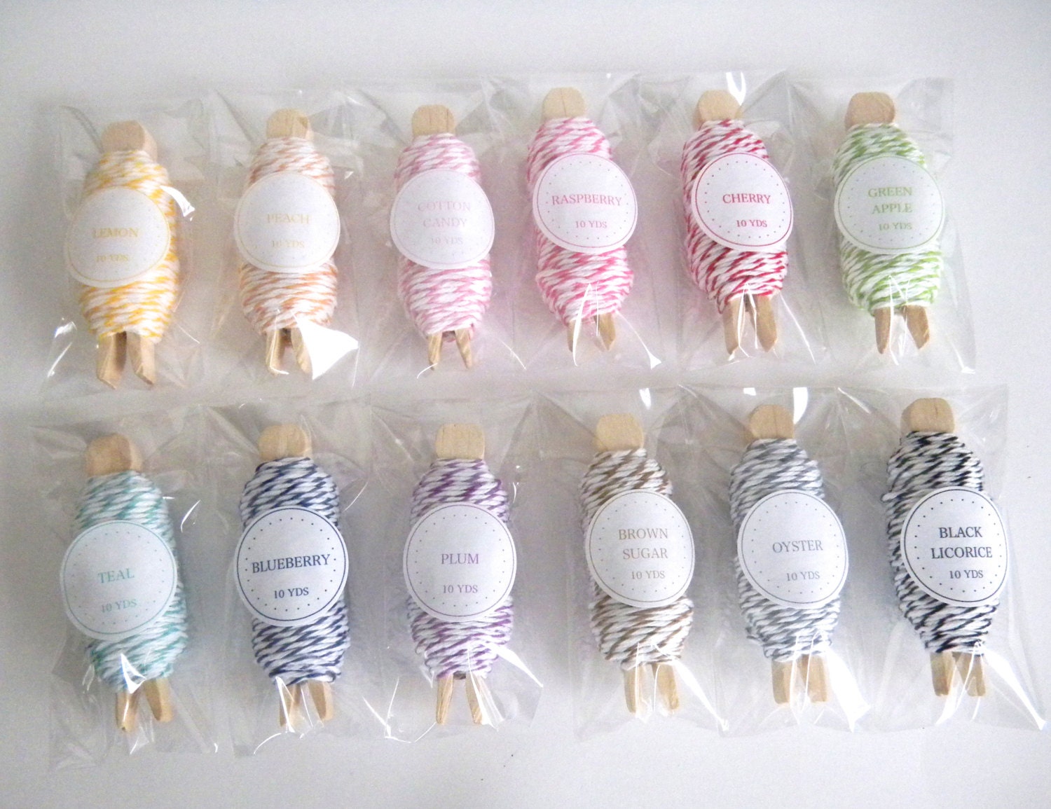 Bakers Twine Sampler 120 yards - Divine Twine