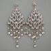 ADELE Bridal Jewelry Chandelier Earrings --Bridesmaid Gift-- Crystal Bridal Earrings from Camilla Christine