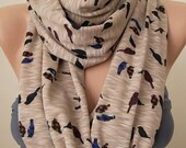 Infinity Scarf  Circle Scarf  Tube scarf--Little sparrow