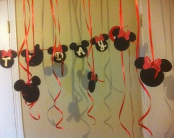 Mickey and Minnie Birthday Party Package
