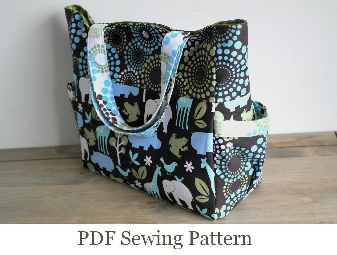 INSTANT DOWNLOAD Large Nappy Bag Pattern PN408(a) Millie's Big Sister, Diaper Bag