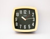 Original Vintage Sunbeam Wall Clock 1970s
