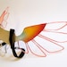 Glowing wings of fire