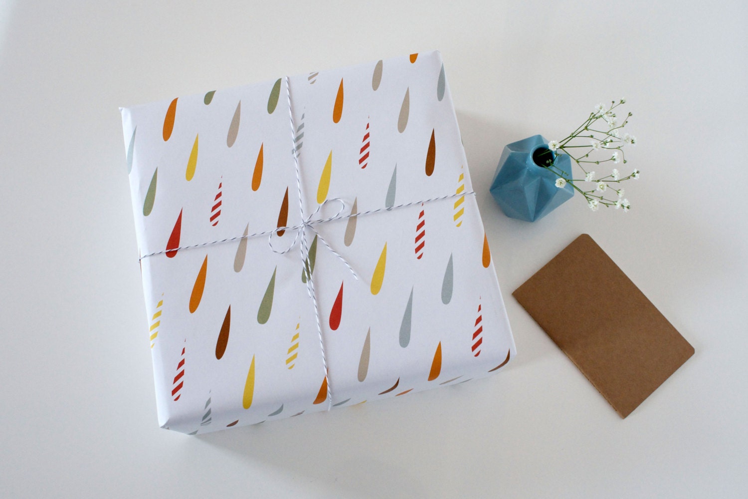 Wrapping Paper - Raindrops