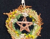 Small Woodland Pentacle Wreath