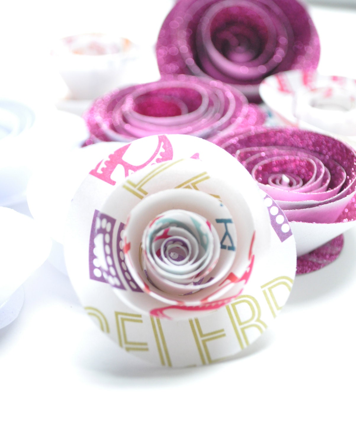 Birthday Paper Flowers Paper Rose flowers