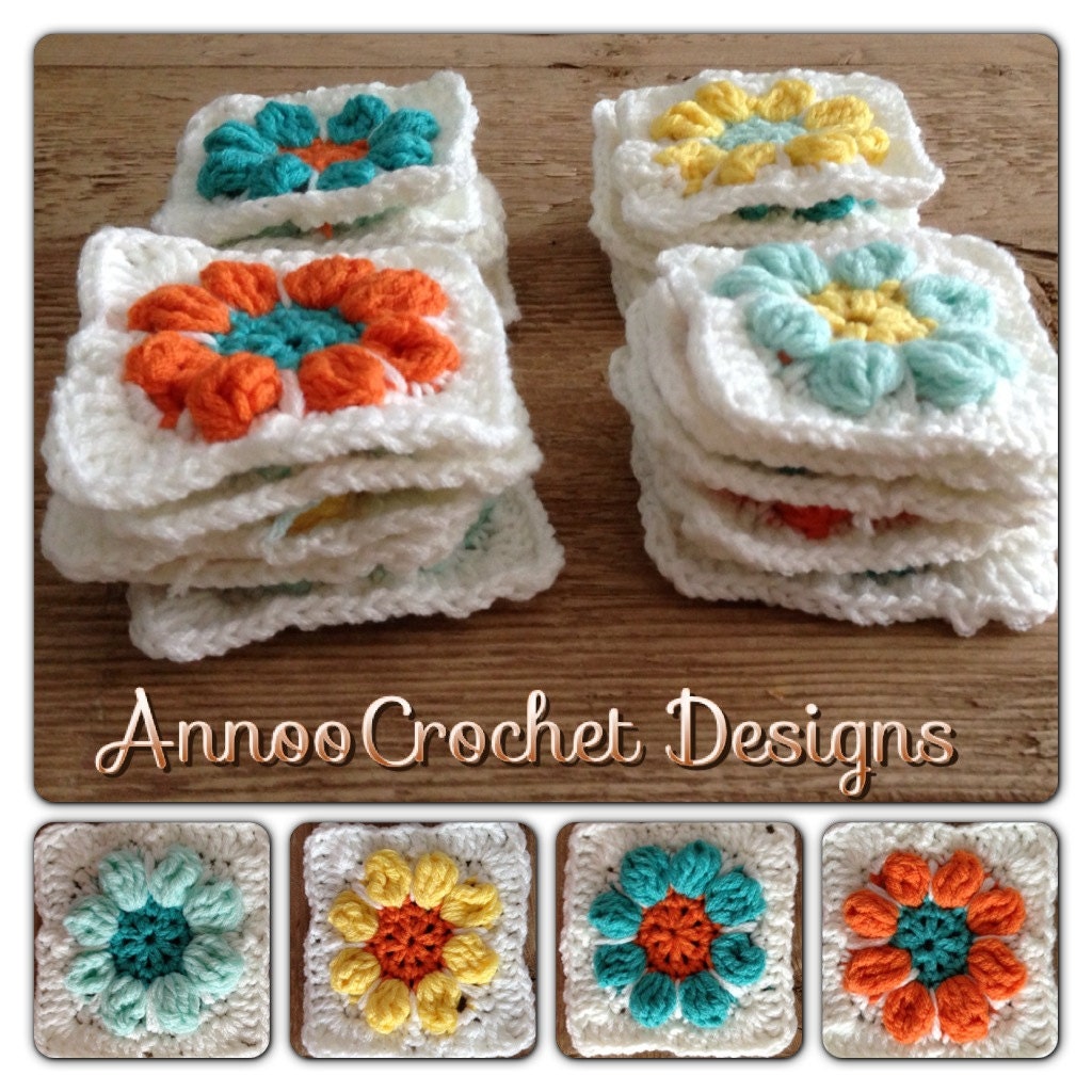 Spring Flower Granny Pattern