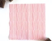 ORGANIC Baby Girl Modern Pink Stripe Print Jersey Swaddle Blanket Large