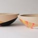 His and Hers Wooden Salad Bowl, 7" Neon, Black and White Crossedl, Modern Decor, Wedding Gift