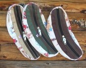 Horse canvas cantle bag with vintage rodeo fabric