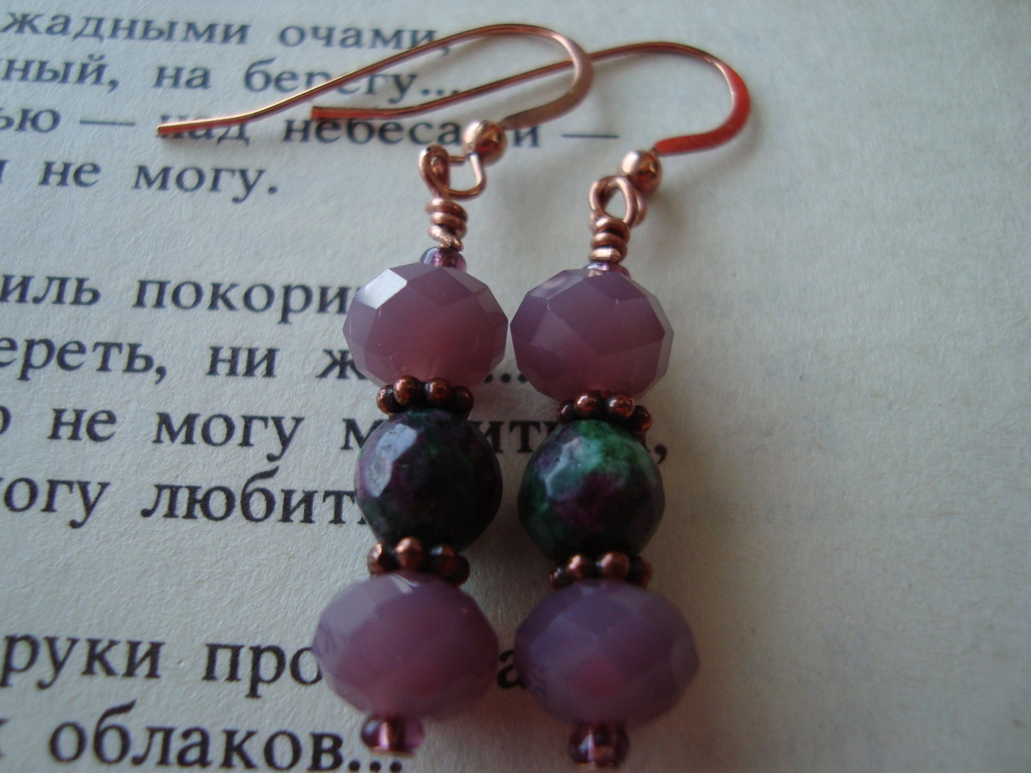 Fields of Lilac Earrings