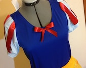 Snow White inspired Running Costume Shirt and Skirt