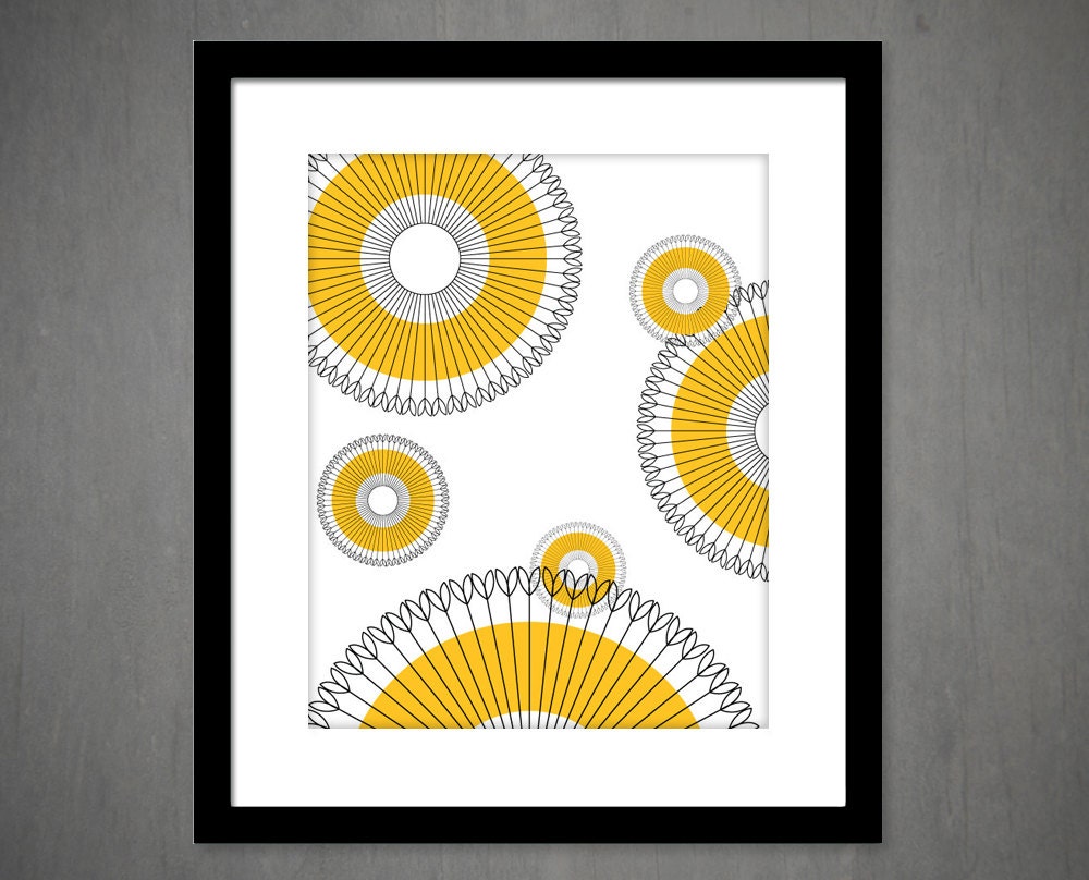 Mid Century Modern Art Print - 8x10 art modern decor wall poster kitchen- Kaj Franck - Abstract art