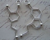 Biolojewelry - Dopamine and Serotonin Pendant Set