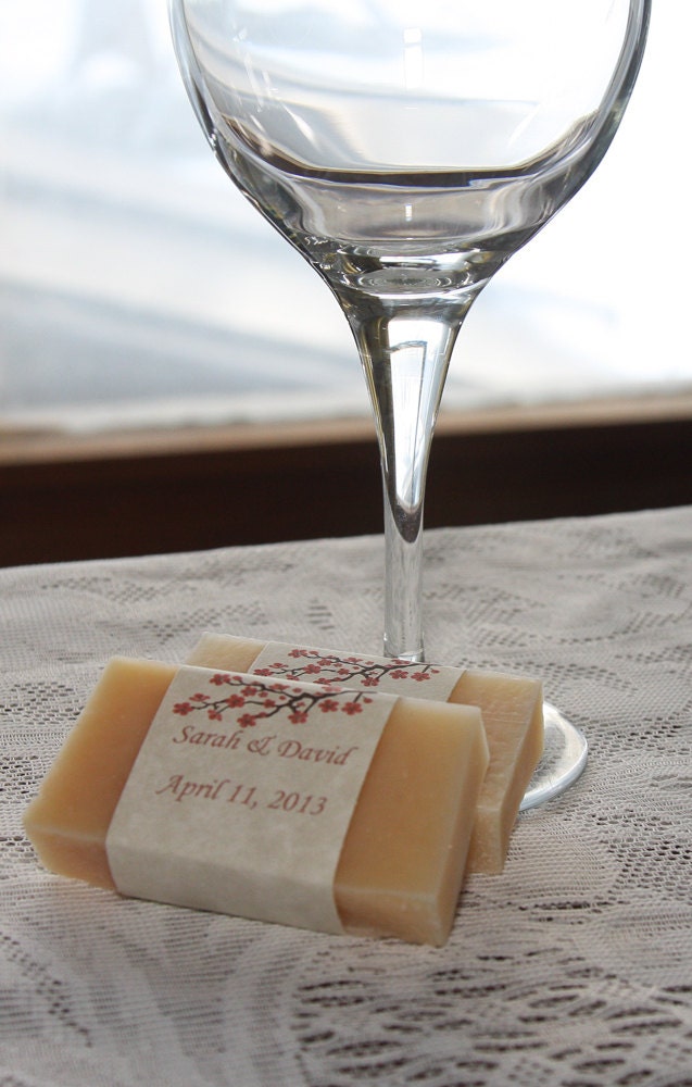 Spring, Cherry Blossom, Beer Soap Wedding Favors- 25