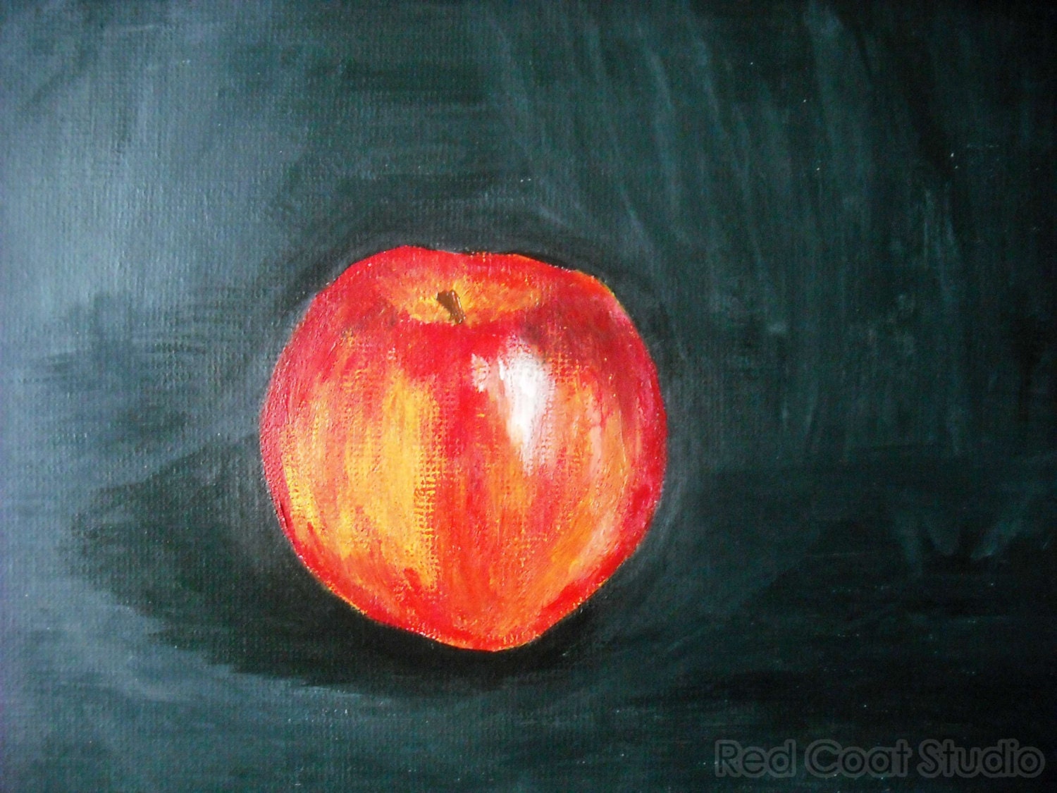 Apple Country Juicy Tree Fruit Kitchen Fine Art from Original Painting