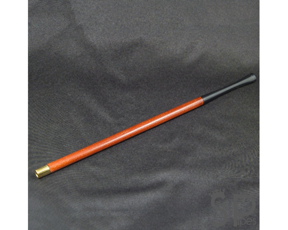 Smoking Pipes Shop. Exclusive design ladies wooden long cigarette holder for slim cigarettes. 220mm/8.66". WORLDWIDE shipping.