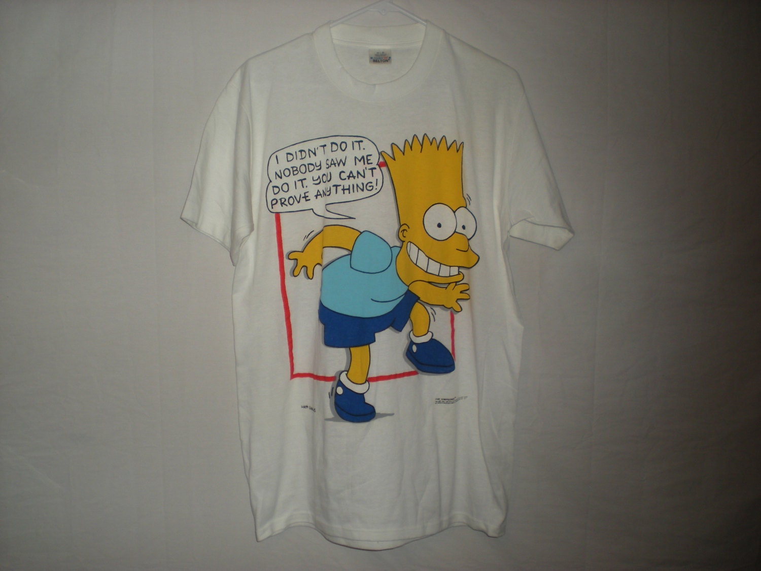 90s bart simpson shirt