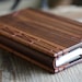 Walnut Moleskin journal cover