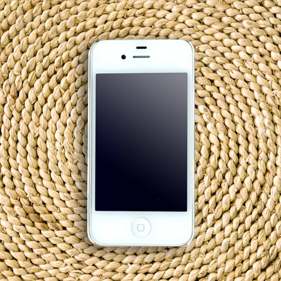 Chevron Stripe Barely-There Snap-On Hard Plastic iPhone 4 Case in Sand Beige (In Stock & Ready to Ship)