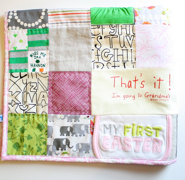 Custom Memory Quilt Baby's First Year
