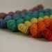 Handpainted Superwash Sock Yarn Minis "Vintage Rainbow" -- Granite Sock 100% Superwash Merino Mini Set