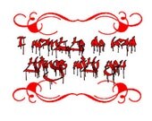 Vinyl Wall Lettering - I Want to do Bad Things With You - for Car Windows Walls Glass TRUE BLOOD
