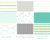 INSTANT DOWNLOAD "OZ and Arrows" high res digital paper & web tiles/website background/blog background