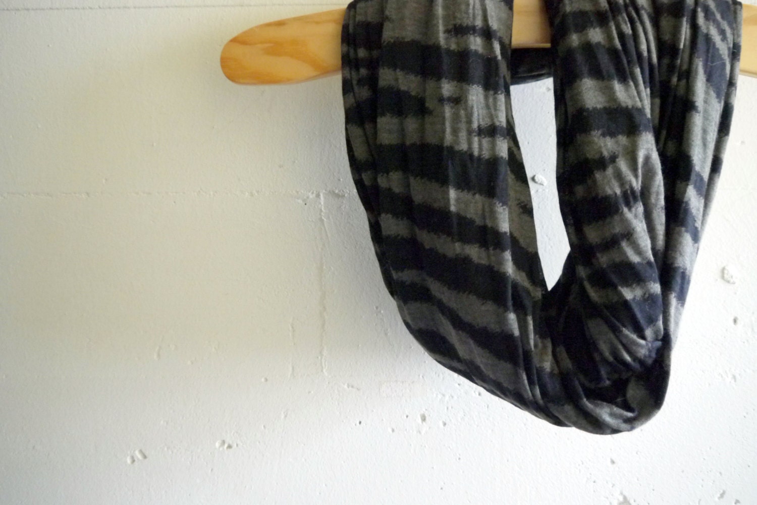 Infinity Scarf Circle Scarf - Wild Stripes