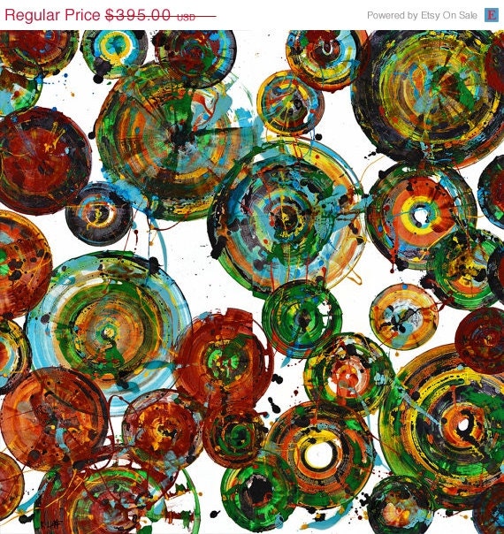 Spring Sale - LARGE Original Painting - Abstract Expressionism - Modern Home Decor - 1524.030513 - 36x36 Abstract Painting