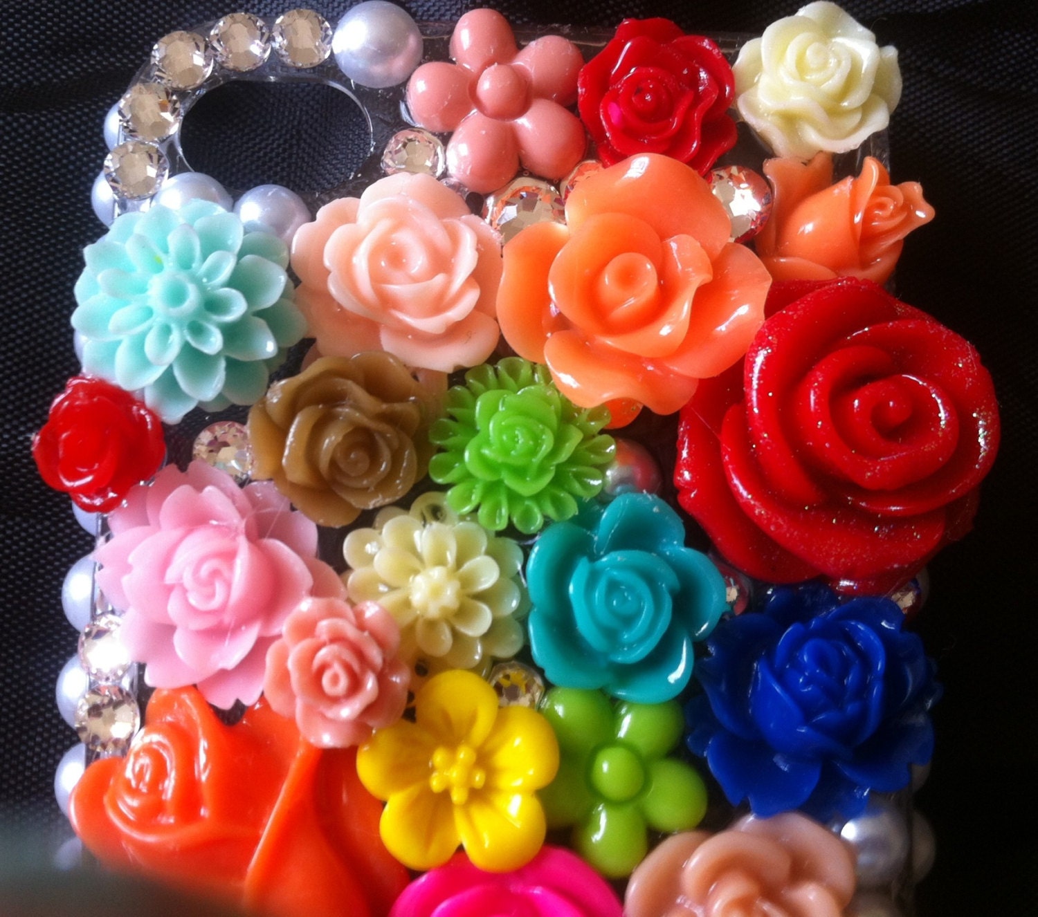 Springtime flower decoden iphone4 4s case