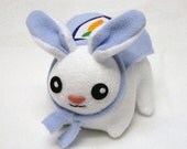 Plush bunny/rabbit super hero toy