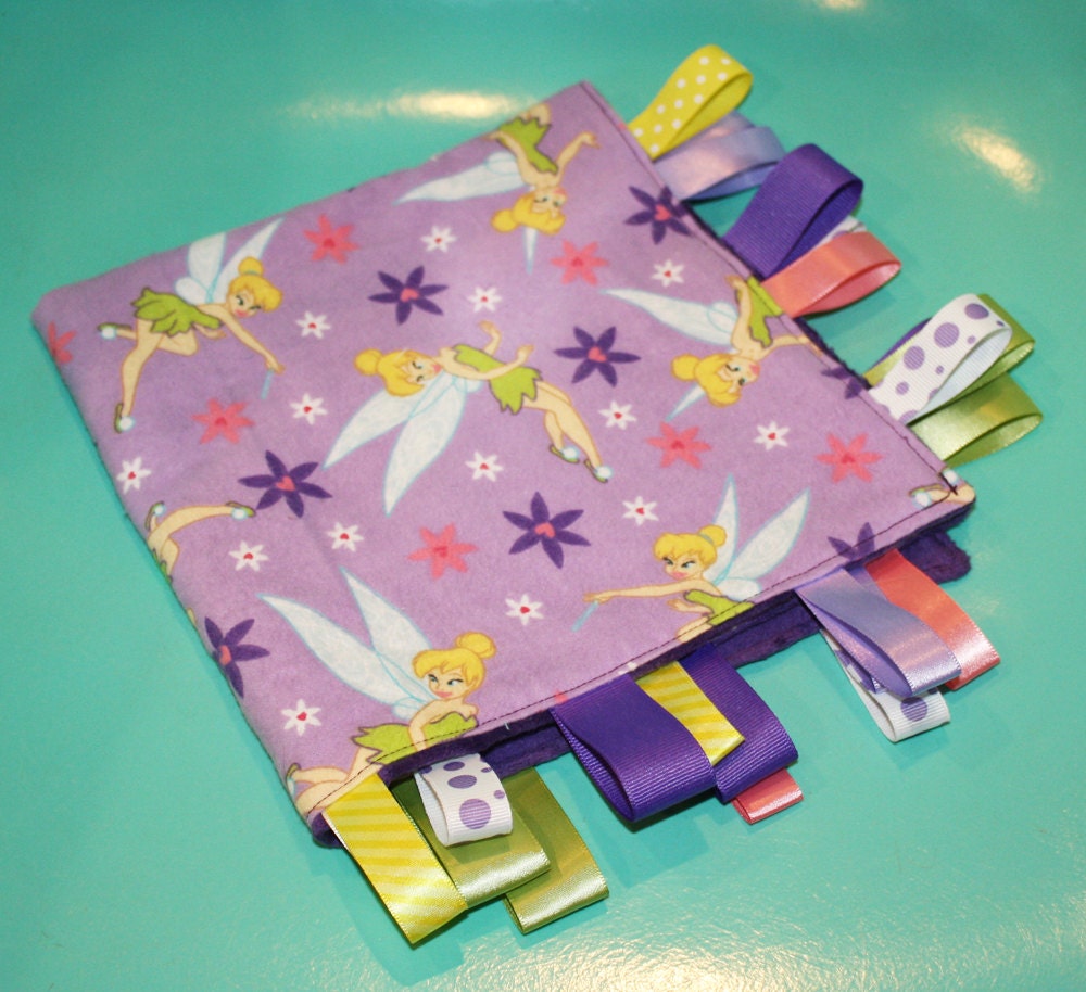 Ribbon Baby Blanket -- Tinkerbell