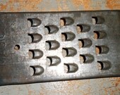 Vintage Grater, Shredder, Magic, Metal Grater, Primitive, Rustic Kitchen Utensils